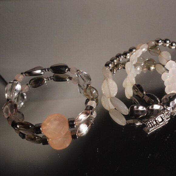 Multicolor Beaded Bracelet Set - Picture 1 of 6